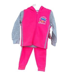 Toddler Three piece sweatsuit